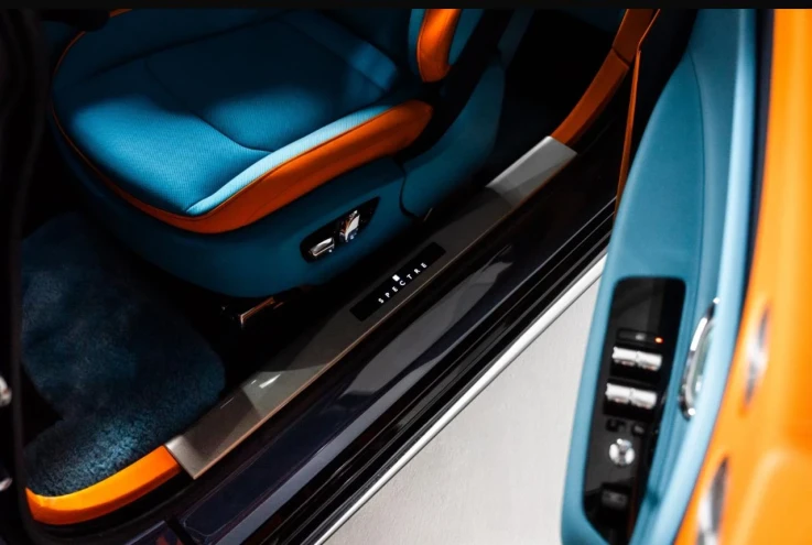 Rolls Royce Spectre 2024 BLUE RENTAL IN DUBAI - undefined